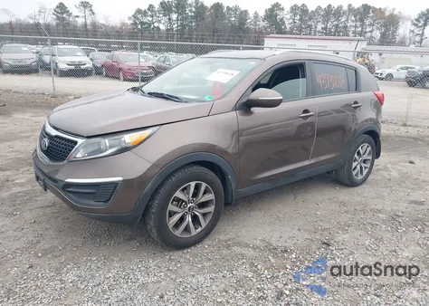 2014 Kia Sportage Lx из США, поврежденный, VIN KNDPB3AC0E7573613